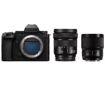 Lumix S5iix + příslušenství a objektivy - 2