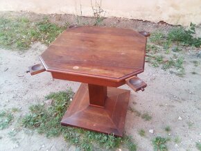 Art deco karetní stůl - 2