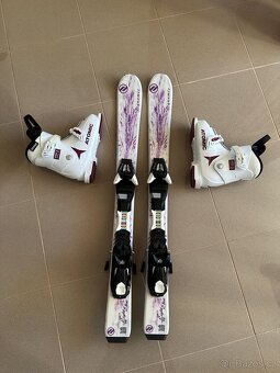 Dívčí lyže 90 cm + bílé přeskáče Atomic vel. 20 - 2