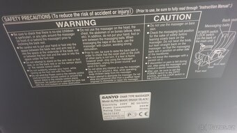 elektricé masážní křeslo - 2