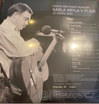 Karel Kryl  –  Plzeň '90  (LP) - 2