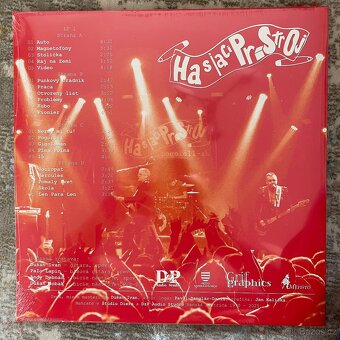 Hasiaci prístroj 2LP limit červený splatter nový - 2