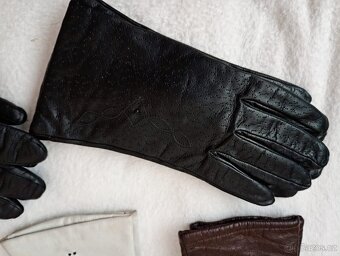 damské kožené rukavice - 2