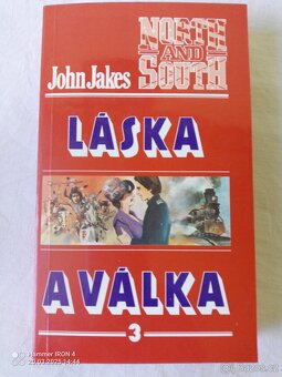 Knihy Láska a válka, Sever a jih, Nebe a peklo - 2