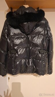 Bunda pánská,  černá péřová - 2