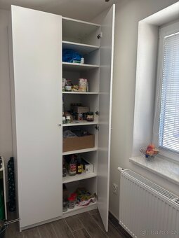 Bílý skříň PAX IKEA - spížka - 2