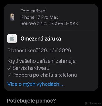 iPhone 17 Pro Max 1TB stříbrný - 2