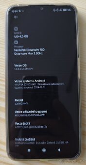 Prodám Xiaomi Redmi 10 5G,Top stav - 2