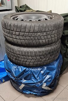 Plechové disky 15" + zimní pneu - 2