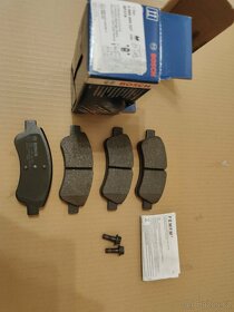 Brzdové destičky BP 318 Bosch 0986494027, Berlingo - 2