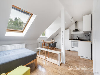 Pronájem bytu 1+kk, Holečkova, Smíchov, 17900 Kč/měs, 35 m2 - 2