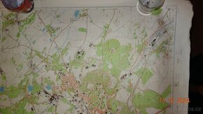 MAPA GENERÁLNÍ ŠTÁB. TEPLICE M 33-52 - 2