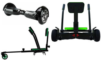 Hoverboard Jetson U1 + Jetkart nástavba na sezení - 2