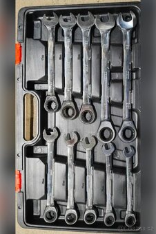 Sada ráčnových očkoplochých klíčů, 8-32 mm, Raxx - 2