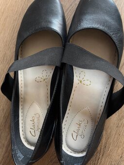 Nove kožené boty zn Clarks vel 37,5 - 2
