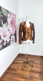 Hedvábné sako Elegance - 2