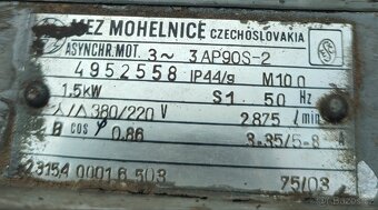 Elektromotor 1.5 kW 2800 ot/min - 2
