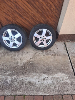 Alu kola 15" s pneu 195/55 R15 (letní) - Škoda Fabia 2 - 2