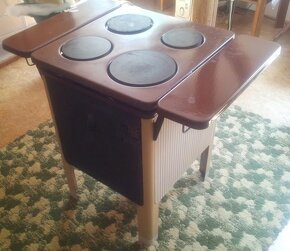 Retro sporák Kovosmalt / stejné jako Elektro Praga - 2