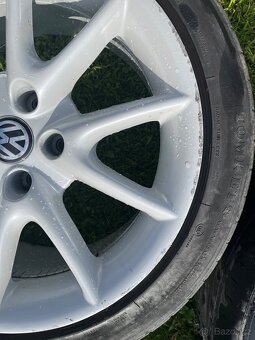alu kola 5x 112 R17 + pneu letní 225/45 ( ZR17) - 2