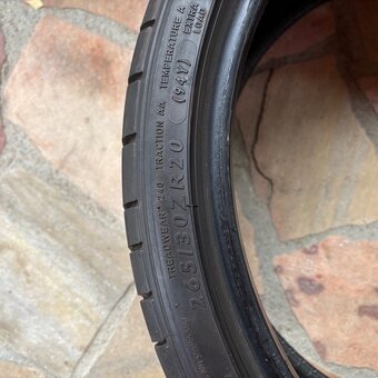 Letní pneumatiky Dunlop 265/30 R20 4 kusy - 2