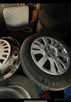 ZIMNÍ SADA kola, pneu Audi R16 5x112 - 2