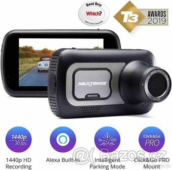 Top autokamera NEXT BASE, nová nevybalená, wi-fi atd. - 2