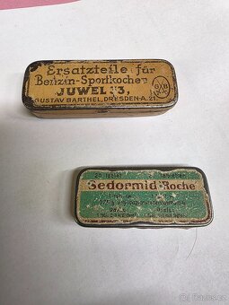 Plechovky od jehel - 2