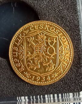 1934 Svatováclavský dukát krásný - 2