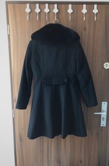 Luxusní kabát Lauren s příměsí kašmíru S/M - 2