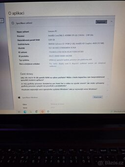 Prodám notebook Lenovo - 2
