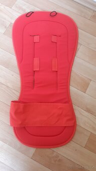Podložka / vložka do kočárku Bugaboo, červená - 2