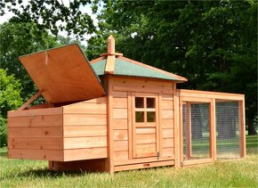 Kurník, králíkárna, kralikárna vhodná pro kachny a slepice. - 2