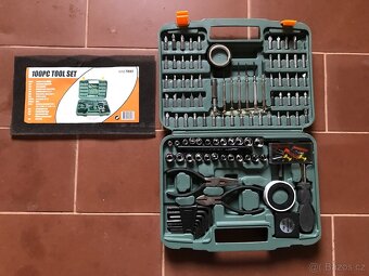 nářadí sada 100ks -kombinačky,imbusy,bity atd. - NOVÉ - 2