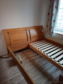 Prodej masivní dubové postele - 2