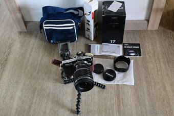 📸 M.Zuiko 17mm f/1.2 PRO (Full Box) + Olympus E-PM2 + přísl - 2