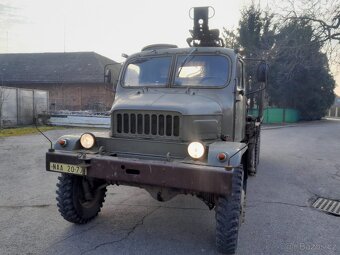 Vyvážečka Praga V3S  do lesa s  Hydr.rukou - 2