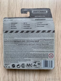 Matchbox Letadla Sky Busters Strato Saucer - 2