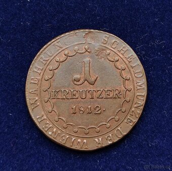 1 krejcar 1812 S František I - 2