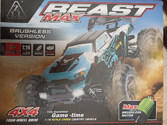 RC terénní auto 1:16 4x4 s rychlostí až 70. - 80.km/hod - 2