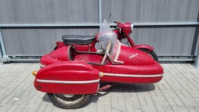 Jawa 350/360 se sajdou Velorex 560 - 2