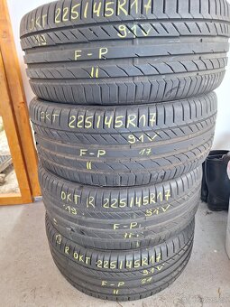 Prodám letní pneu 225/45/17 - 2