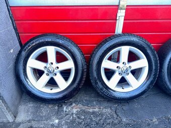 Original 3x ALU kola VW Baltimore 16" 6,5J ET33 + 215/65/R1 - 2