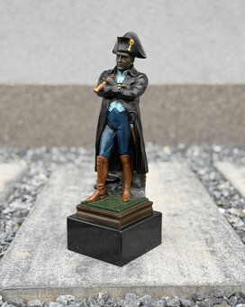 Bronzová socha Napoleon - vojenský vůdce, luxusní dárek - 2