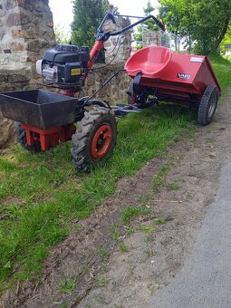 Malotraktor Vari Honda + sklápěcí přívěs - 2