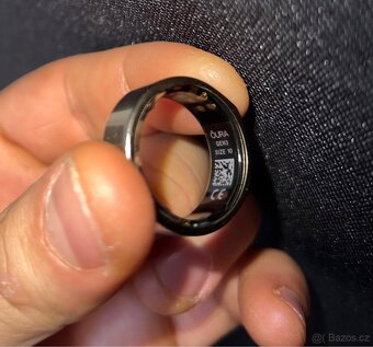 Oura ring 3 chytrý prsten vel. 10 Zlata barva - 2