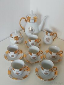 Porcelánová čajová - kávová souprava - 2