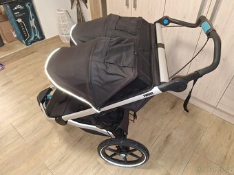 Thule urban glide 2 double + korbička(není nutno brát) - 2