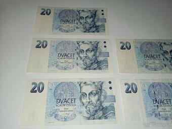 BANKOVKY 20 KČ 1994, OBĚ VYDANÉ SÉRIE - 2