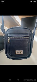 Kožená taška Hugo Boss - 2